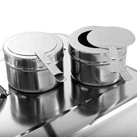 Stainless Steel Double Chafing Dish - Pack of 2