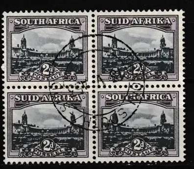UNION 2 D FINE BLOCKS OF 4 Stamps