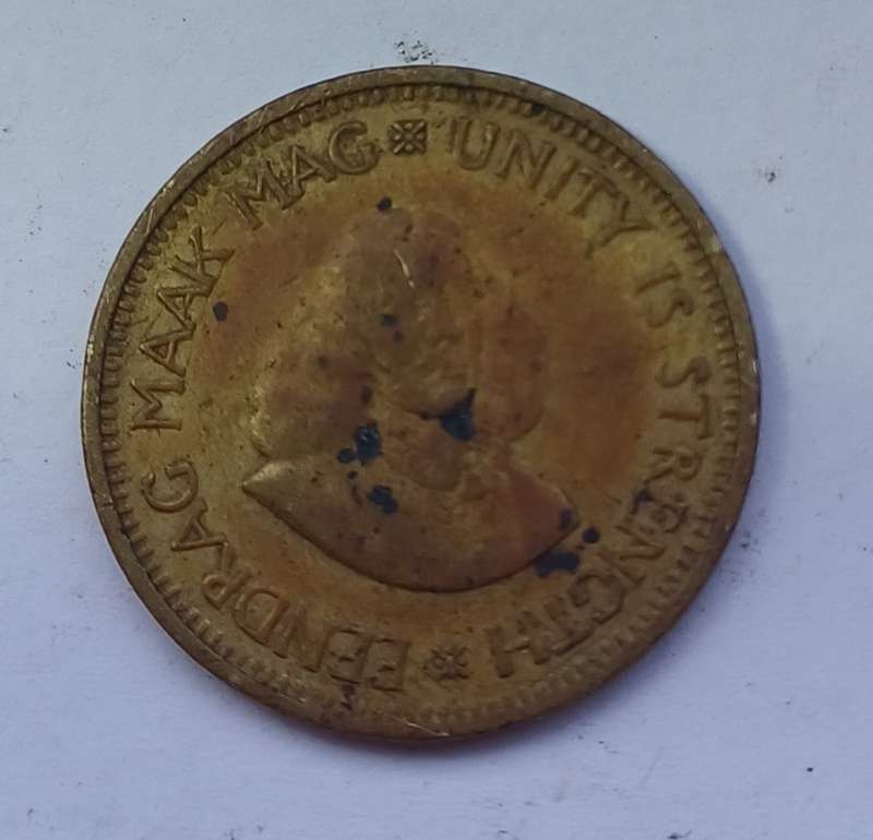 1963 RSA 1/2 Cent Coin