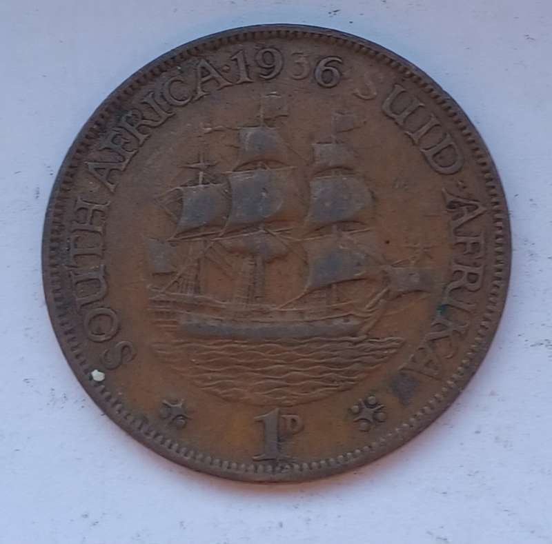 1936 Penny - South Africa