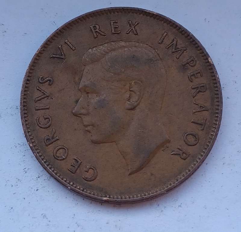 1945 Penny - South Africa