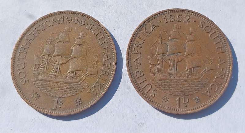 South Africa Penny's (1944, 1952)