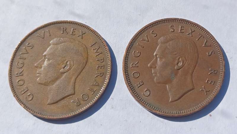 South Africa Penny's (1944, 1952)