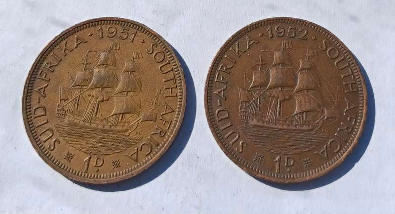 South Africa Penny's (1951, 1952