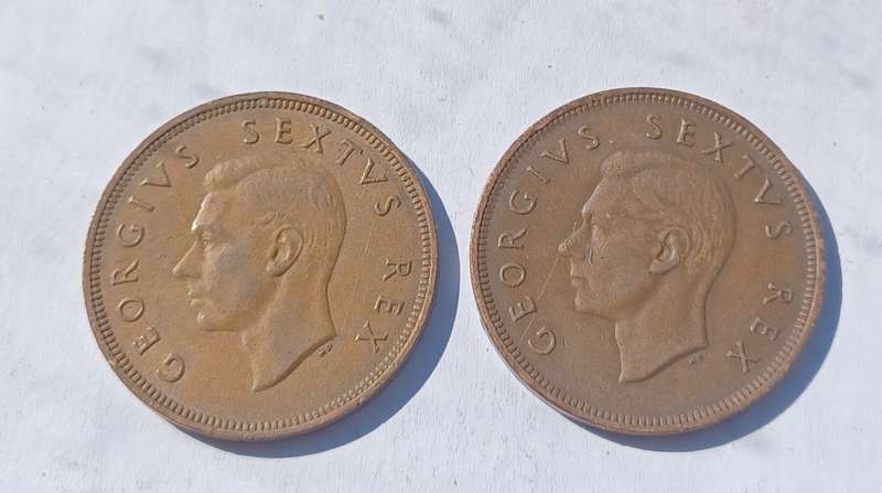 South Africa Penny's (1951, 1952