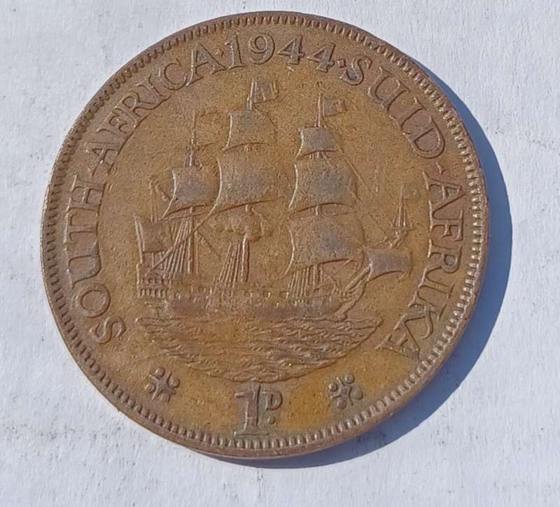 1944 Penny - South Africa