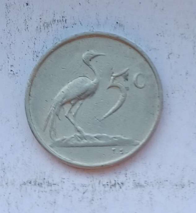 1981 South Africa 5 Cent