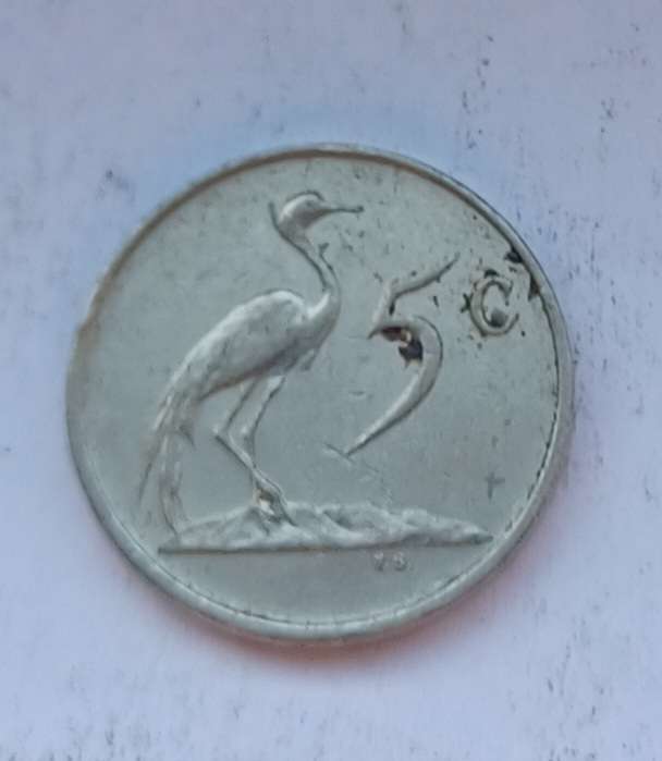 1985 South Africa 5 Cent