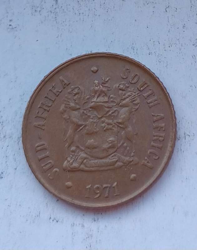 1971 South Africa 1 Cent