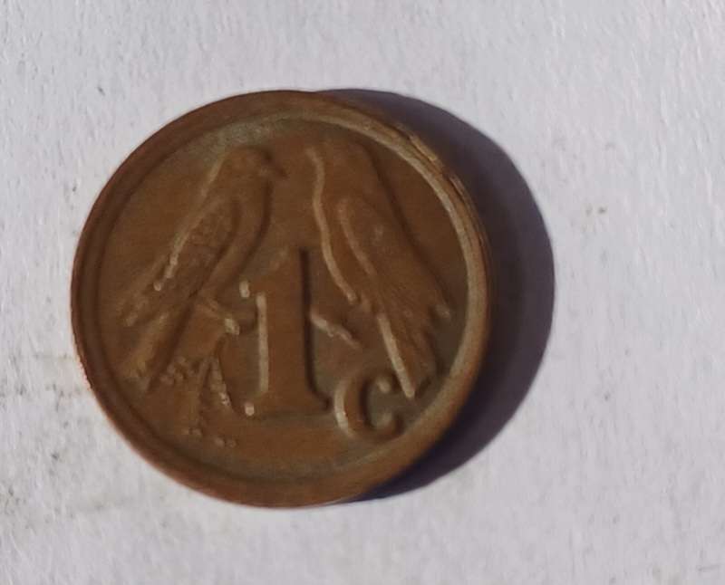 1993 South Africa 1 Cent coin