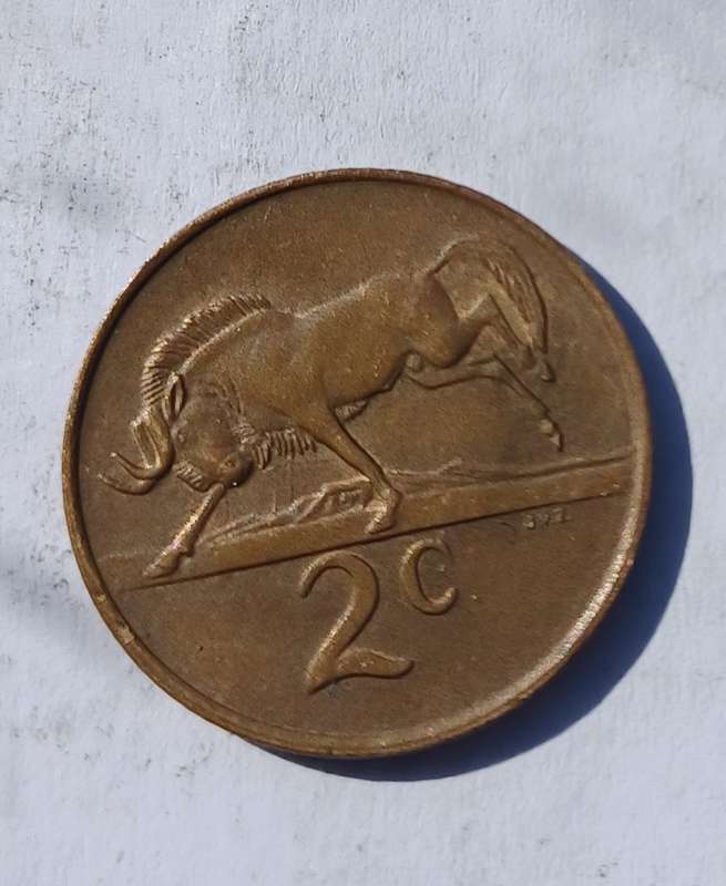 1990 South Africa 2 Cent