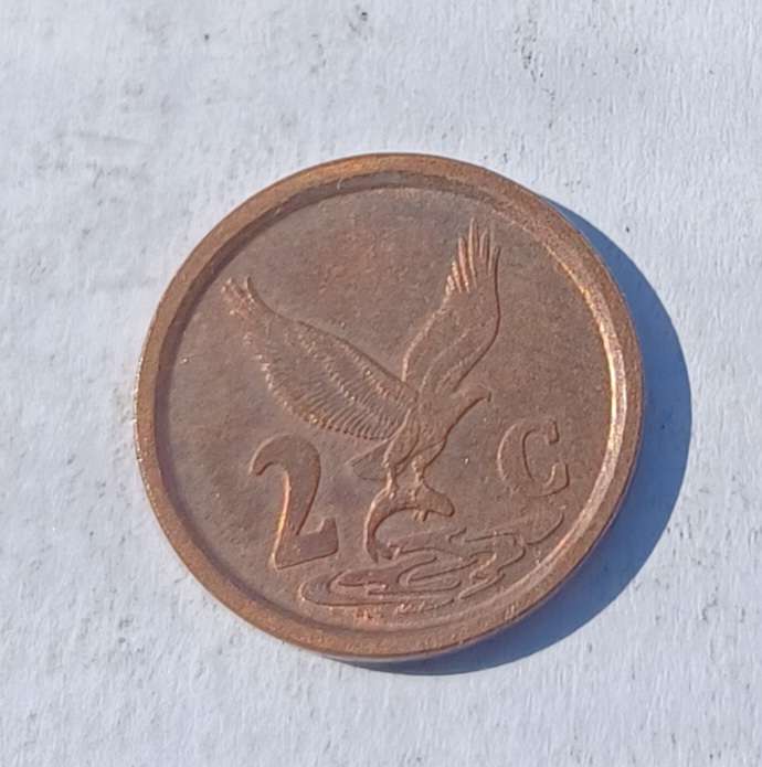 1991 South Africa 2 Cent