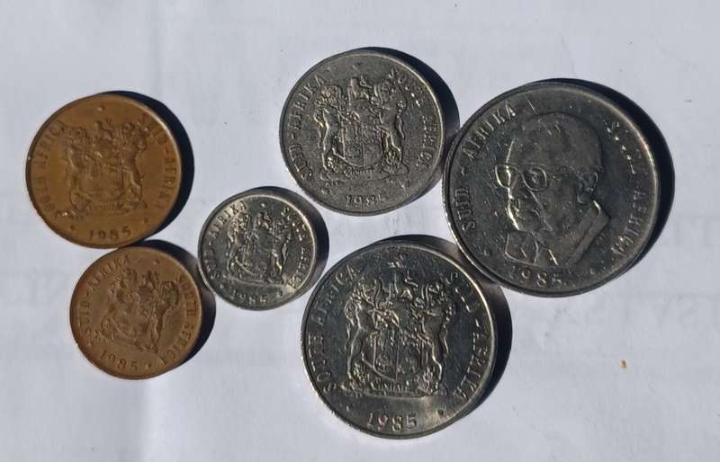 Republic of South Africa Coins - 1985