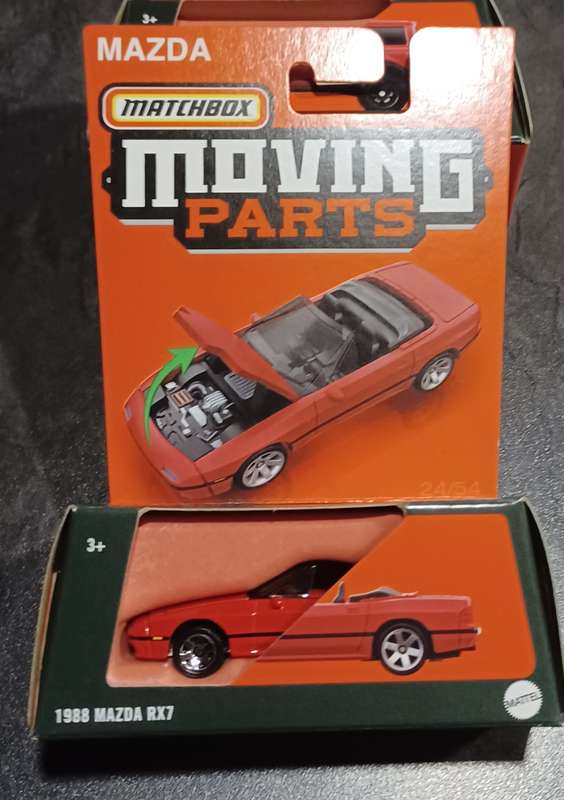 2023 Matchbox ~ Moving Parts ~ 1988 Mazda RX7