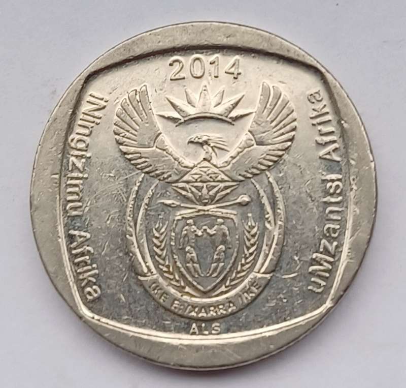 RSA ~ 2014 ~ 2 Rand (100 years anniversary of Union Building)