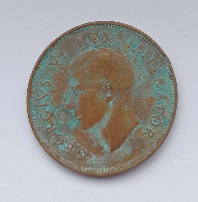 Union 1/2 Penny 1944