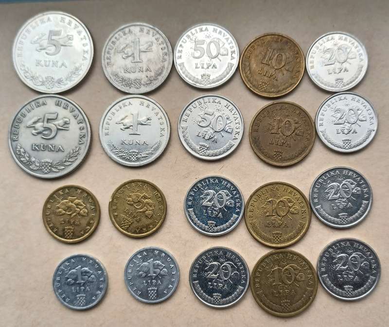 Small lot of coins ~ Croatia