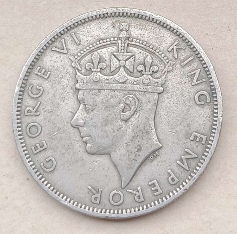 1947 Half Crown  ~ Southern Rhodesia