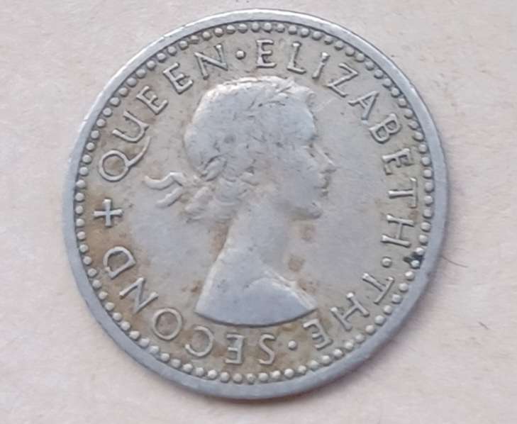 1957 Rhodesia and Nyasaland Three Pence