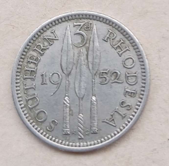 1952 Sothern Rhodesia 3d