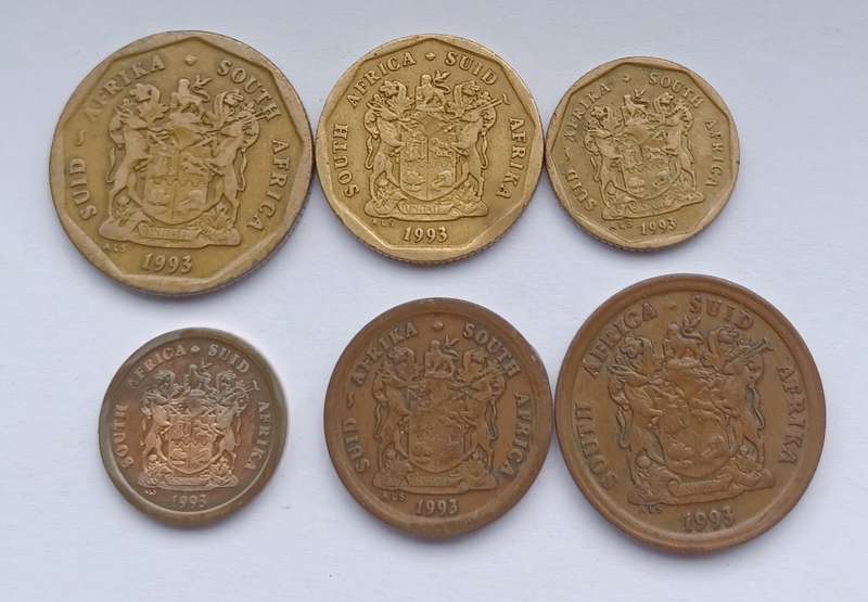 RSA ~ 1993 coins