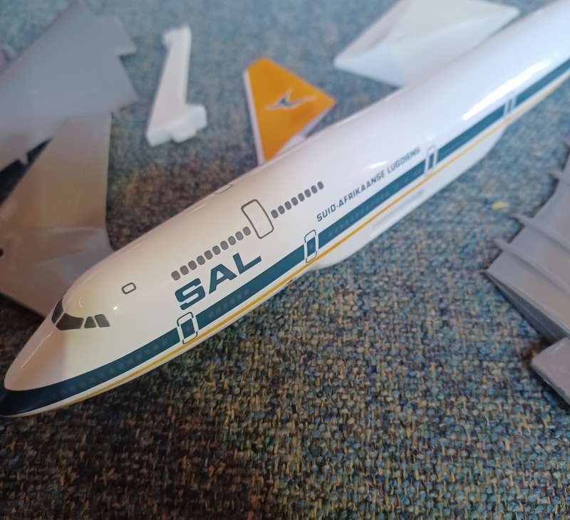 South African Airways Model aircraft 747 400