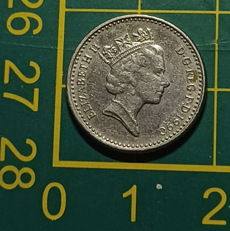 1990 united Kingdom 5 Pence