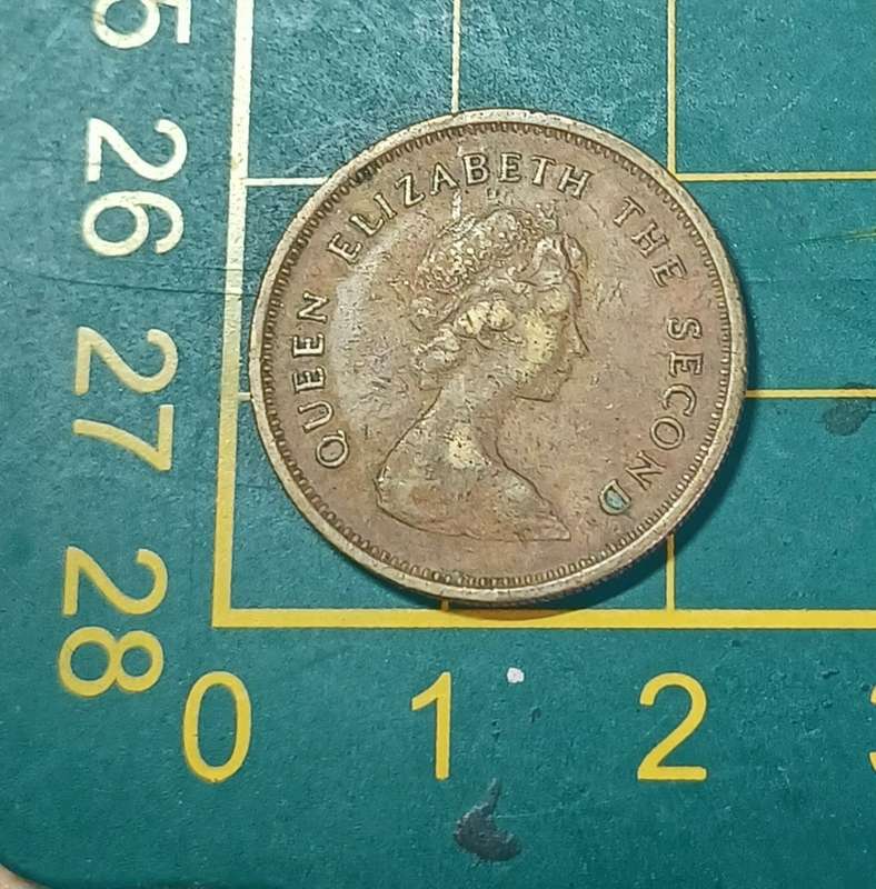 1977 Hong Kong ~ Fifty Cents