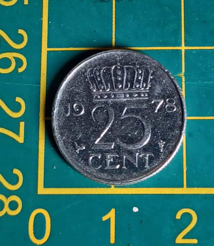 1978 Nederland ~  25 Cent