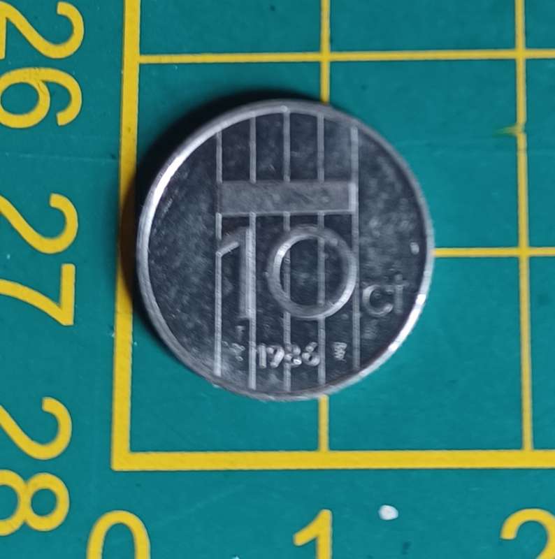 1986 Nederlanden ~  10 Cent
