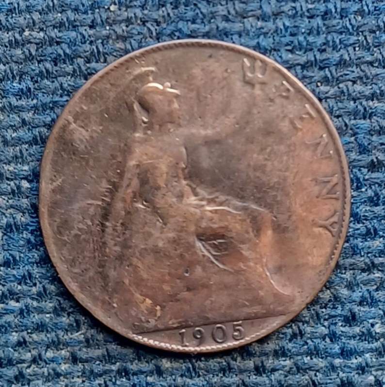 1905 united Kingdom ~ Penny