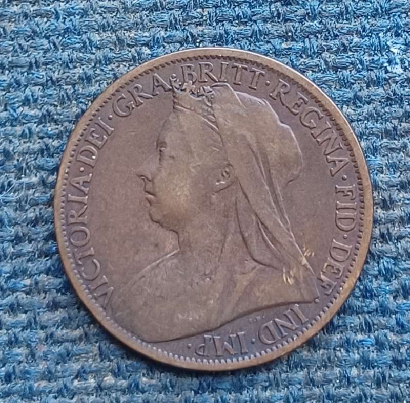 1901 united Kingdom ~ Penny