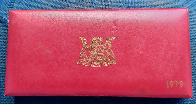 1979 - proof set - no gold or silver R1 or 1/2C