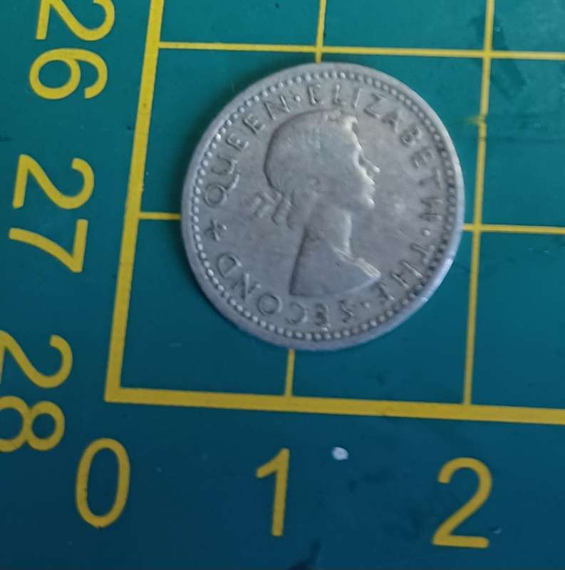 1963 Rhodesia and Nyasaland ~ Three Pence