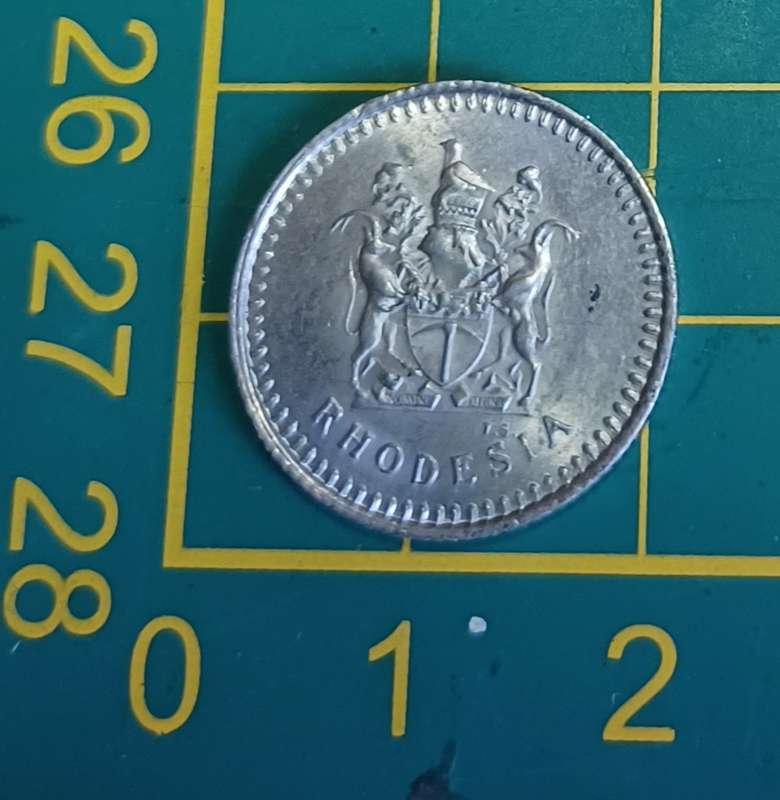 1975 Rhodesia ~ Five Cent