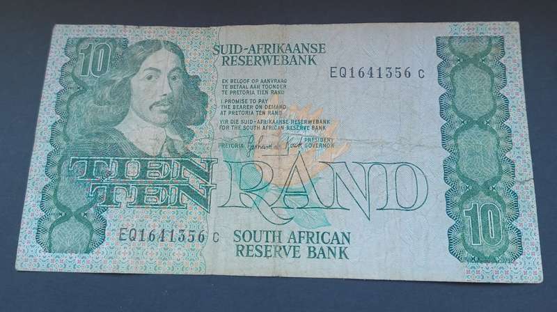 REPUBLIC OF SOUTH AFRICA - 10 RAND EQ1641356 C