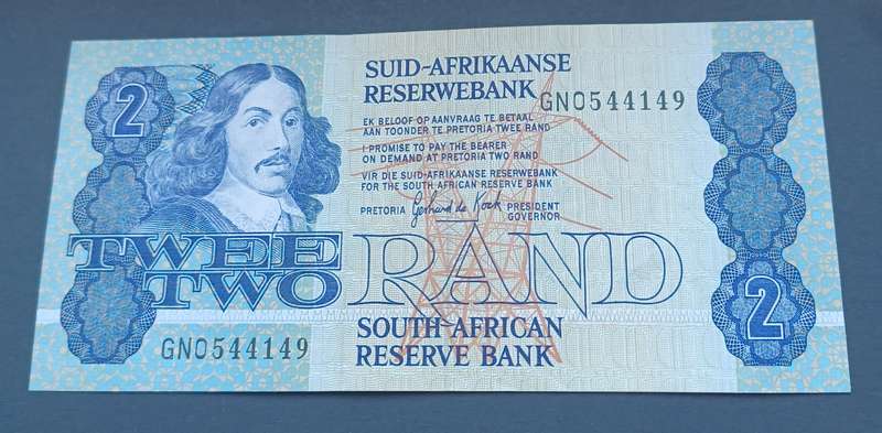 REPUBLIC OF SOUTH AFRICA - 2 RAND GN0544149