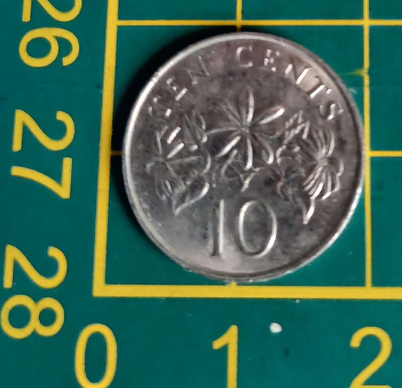 1991 Singapore  ~10 Cent