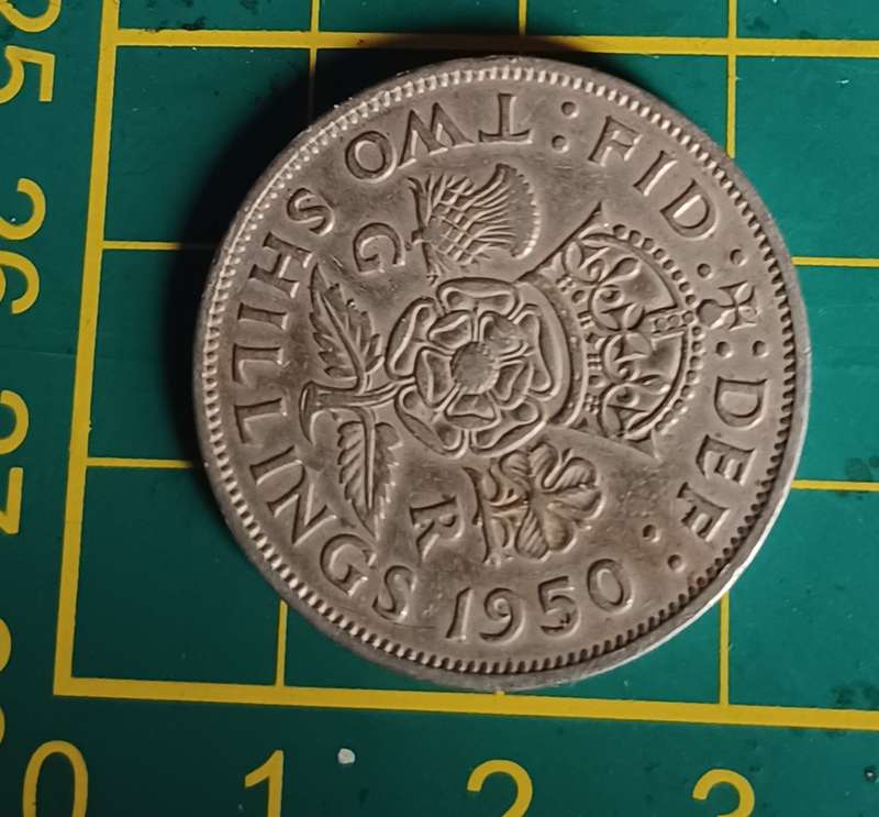 1950 2 shillings ~ United Kingdom