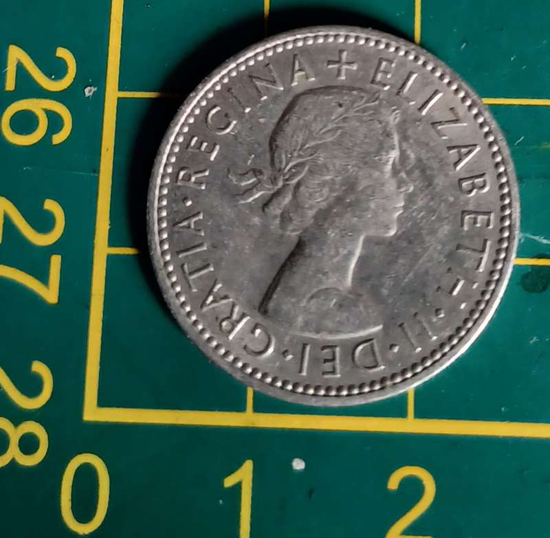 1963 ~ One Shilling ~ United Kingdom
