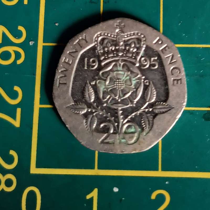 1995 ~ Twenty Pence  ~ United Kingdom