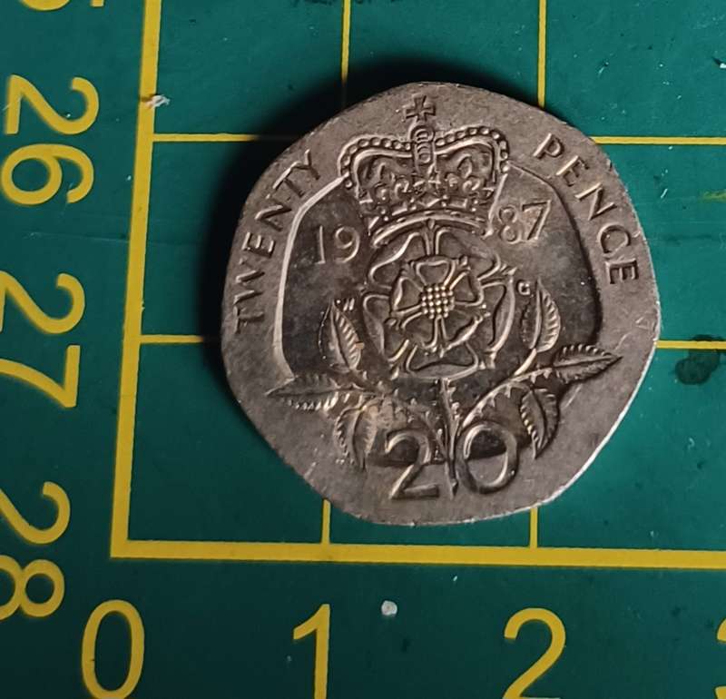 1987 ~ Twenty Pence  ~ United Kingdom