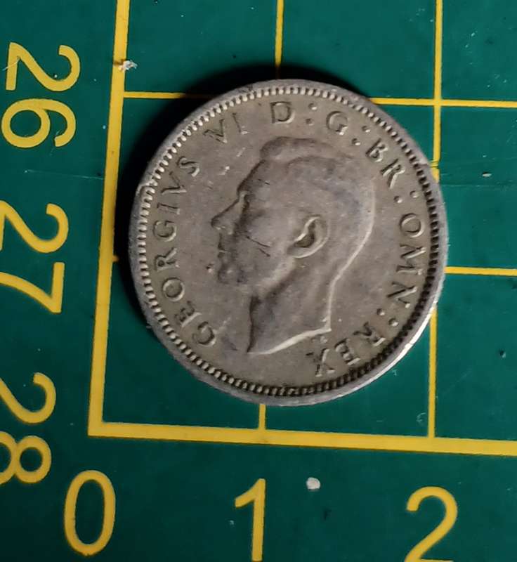1949 ~ Six Pence  ~ United Kingdom