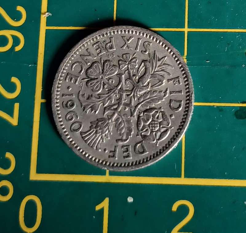 1960 ~ Six Pence  ~ United Kingdom