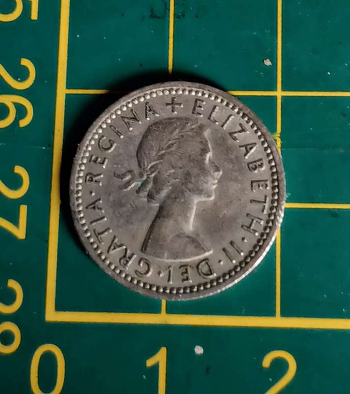 1960 ~ Six Pence  ~ United Kingdom