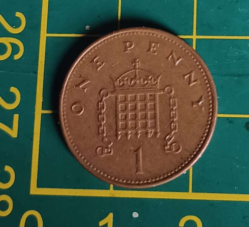 1998 ~ one Penny ~ United Kingdom