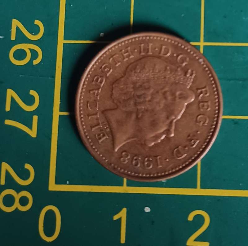 1998 ~ one Penny ~ United Kingdom