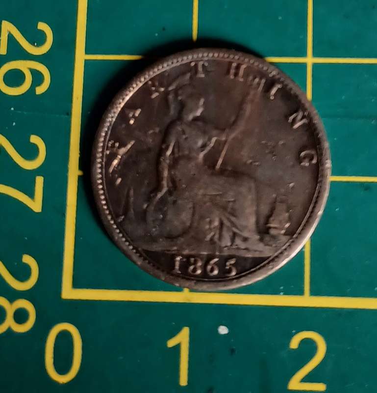 1865 ~ Farthing ~ United Kingdom