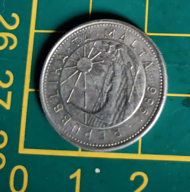 1986 ~ 10 Cent  ~ Repubbika Ta Malta