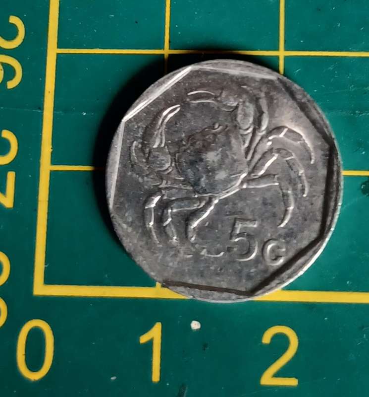 1991 ~ 5 Cent ~ Malta